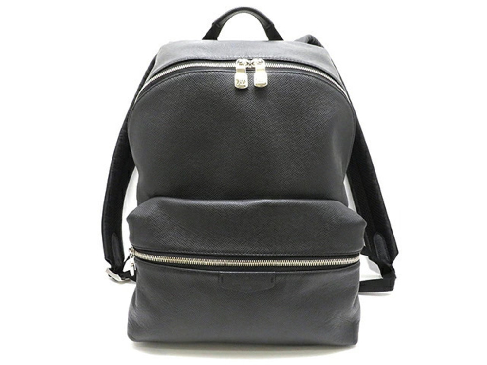 LOUIS VUITTON Bag Backpack Discovery Taiga Noir Black